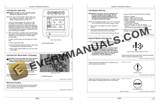John Deere 524K 4WD Loader Operator Manual OMT337787X19 4 John Deere 524K 4WD Loader Operator Manual OMT337787X19 - Image 2