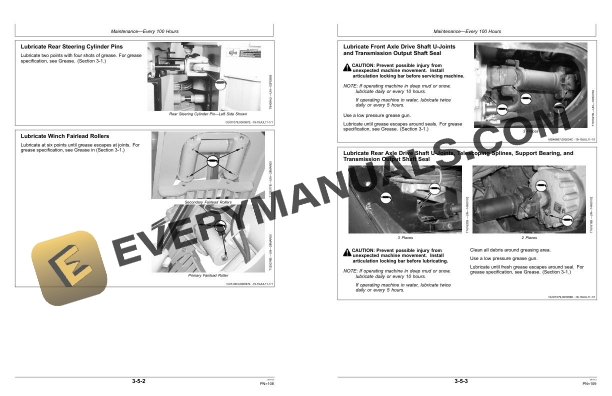 John Deere 540G-III, 548G-III, 360D Skidder Operator Manual OMT229061 4 John Deere 540G-III, 548G-III, 360D Skidder Operator Manual OMT229061 - Image 2