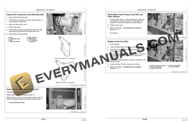 John Deere 544J Loader Operator Manual OMT229869 4 John Deere 544J Loader Operator Manual OMT229869 - Image 2