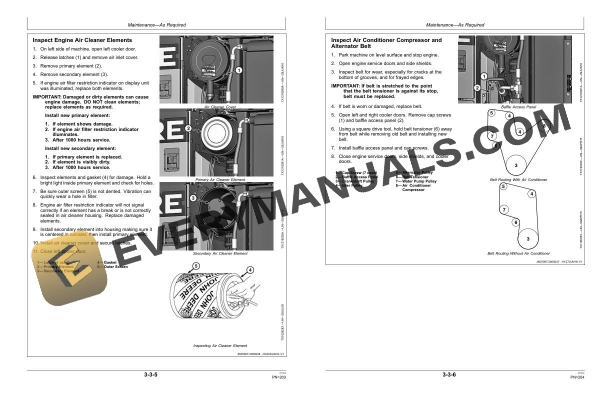 John Deere 544K-II 4WD Loader Operator Manual OMT387131X19 4 John Deere 544K-II 4WD Loader Operator Manual OMT387131X19 - Image 2