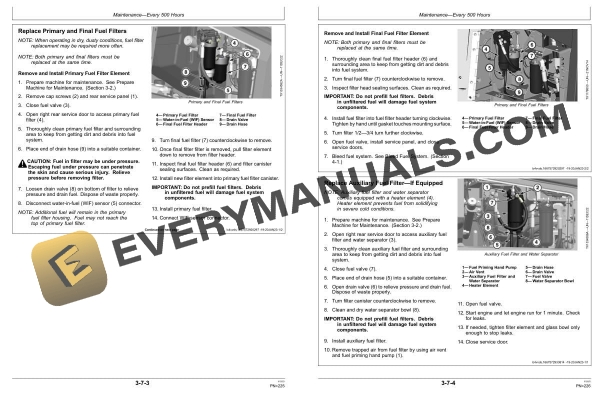 John Deere 550 P Crawler Dozer Operator Manual OMT480070X019 4 John Deere 550 P Crawler Dozer Operator Manual OMT480070X019 - Image 2