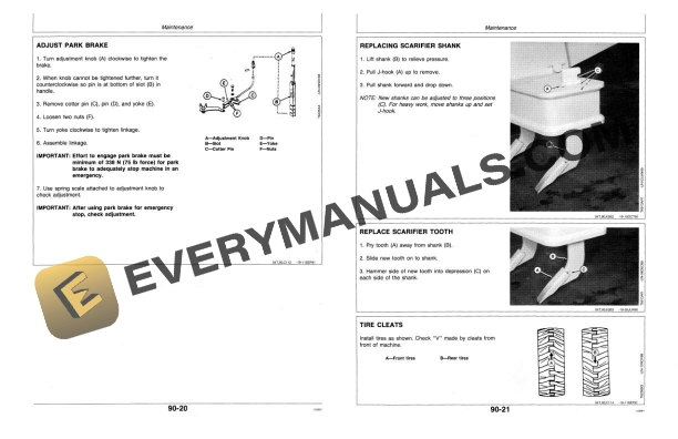 John Deere 570B Motor Grader Operator Manual OMT131736 4 John Deere 570B Motor Grader Operator Manual OMT131736 - Image 2