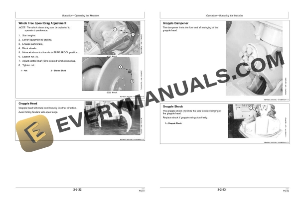 John Deere 640H, 648H Skidder Operator Manual OMT228656 2 John Deere 640H, 648H Skidder Operator Manual OMT228656 - Image 2