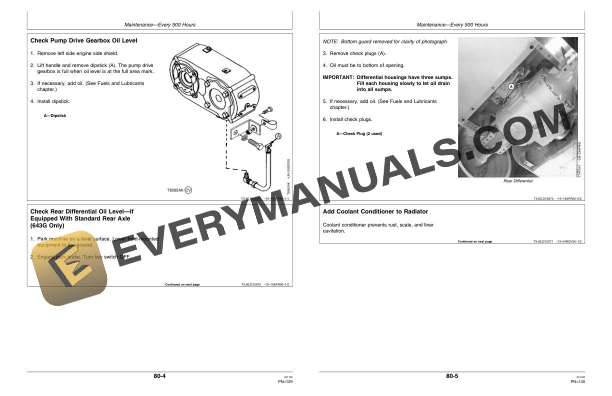 John Deere 643G, 843G Feller Buncher Operator Manual OMT185084 4 John Deere 643G, 843G Feller Buncher Operator Manual OMT185084 - Image 2