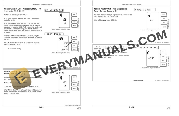 John Deere 644H Loader Operator Manual OMT195362 2 John Deere 644H Loader Operator Manual OMT195362 - Image 2