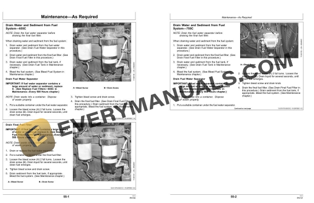 John Deere 655C, 755C Crawler Loader Operator Manual OMT181139 4 John Deere 655C, 755C Crawler Loader Operator Manual OMT181139 - Image 2