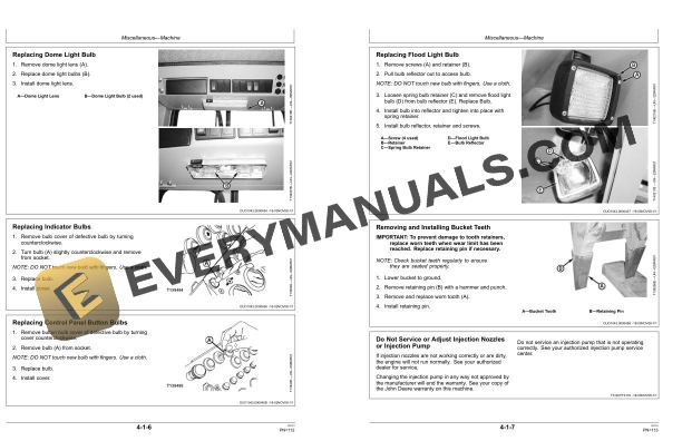 John Deere 655C, 755C Series II Crawler Loader Operator Manual OMT201669 4 John Deere 655C, 755C Series II Crawler Loader Operator Manual OMT201669 - Image 2