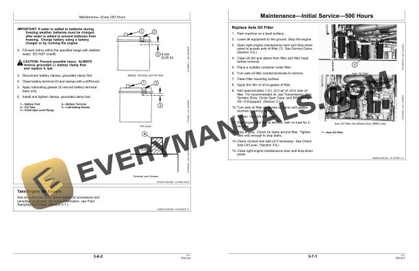 John Deere 670G, 670GP, 672G, 672GP Motor Grader Operator Manual OMT363018X19 4 John Deere 670G, 670GP, 672G, 672GP Motor Grader Operator Manual OMT363018X19 - Image 2