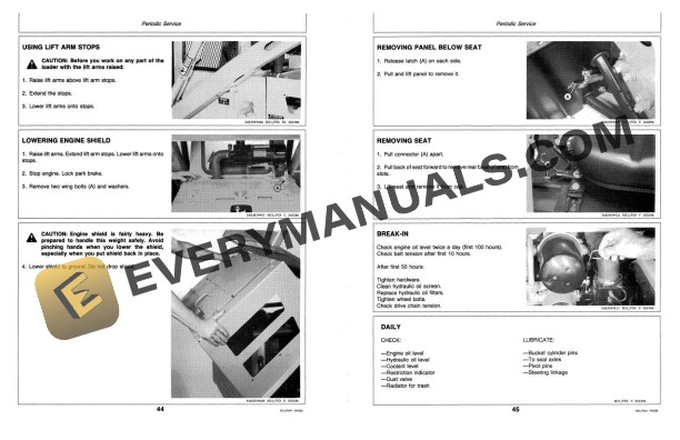 John Deere 675 Skid Steer Loader Operator Manual OMM71795 4 John Deere 675 Skid Steer Loader Operator Manual OMM71795 - Image 2