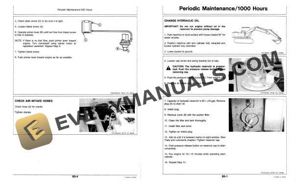 John Deere 70 Excavator Operator Manual OMT114472 4 John Deere 70 Excavator Operator Manual OMT114472 - Image 2