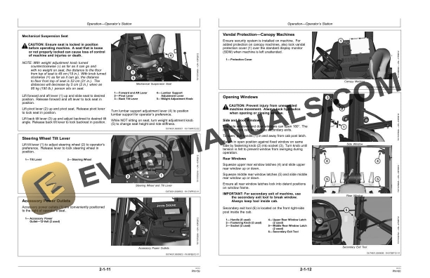 John Deere 710K Backhoe Loader Operator Manual OMT307770 4 John Deere 710K Backhoe Loader Operator Manual OMT307770 - Image 2