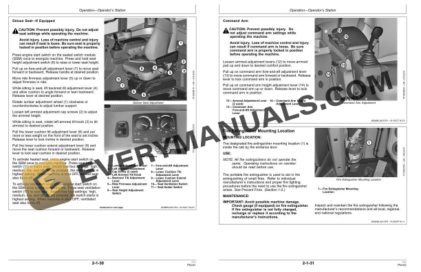 John Deere 724 P-tier, Gen-A 4WD Loader Operator Manual OMT447404X019 2 John Deere 724 P-tier, Gen-A 4WD Loader Operator Manual OMT447404X019 - Image 2