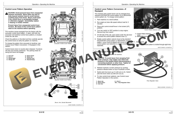 John Deere 75G Excavator Operator Manual OMT337609 2 John Deere 75G Excavator Operator Manual OMT337609 - Image 2