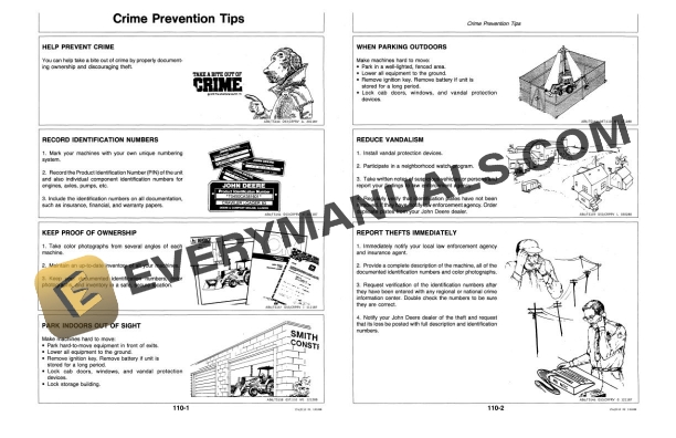 John Deere 770B, 770BH, 772B, 772BH Motor Grader Operator Manual OMT123950 4 John Deere 770B, 770BH, 772B, 772BH Motor Grader Operator Manual OMT123950 - Image 2