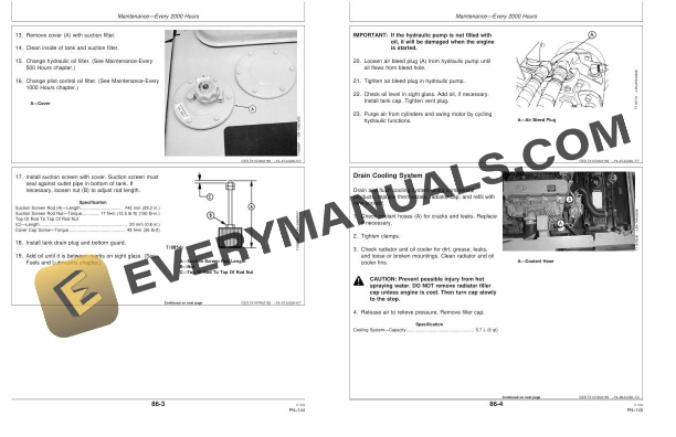 John Deere 80 Excavator Operator Manual OMT185687 2 John Deere 80 Excavator Operator Manual OMT185687 - Image 2