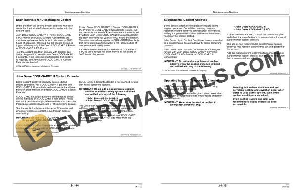 John Deere 824K 4WD Loader Operator Manual OMT260590 4 John Deere 824K 4WD Loader Operator Manual OMT260590 - Image 2