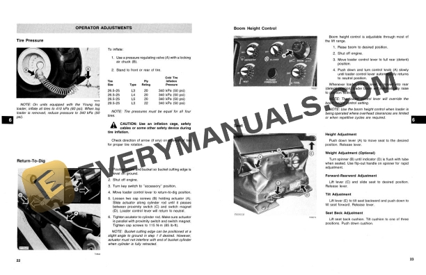 John Deere 844 Loader Operator Manual OMT74006 4 John Deere 844 Loader Operator Manual OMT74006 - Image 2