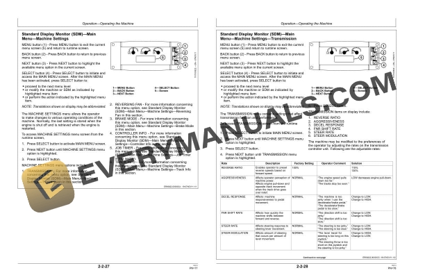 John Deere 850J Crawler Dozer Operator Manual OMT275118 4 John Deere 850J Crawler Dozer Operator Manual OMT275118 - Image 2