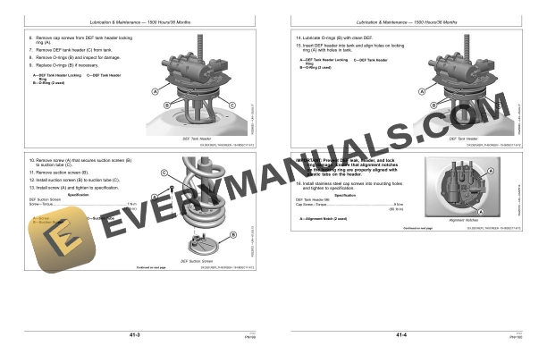 John Deere 9.0L OEM Diesel Engine (Final Tier 4 Stage IV Stage V Platform) Operator Manual OMRG38997 4 John Deere 9.0L OEM Diesel Engine (Final Tier 4 Stage IV Stage V Platform) Operator Manual OMRG38997 - Image 2
