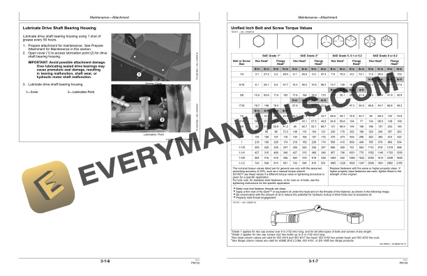 John Deere MH60D Mulching Head Operator Manual OMT412343X19 2 John Deere MH60D Mulching Head Operator Manual OMT412343X19 - Image 2