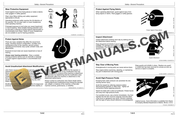 John Deere Pin Grabber Coupler Operator Manual OMT466881X019 2 John Deere Pin Grabber Coupler Operator Manual OMT466881X019 - Image 2