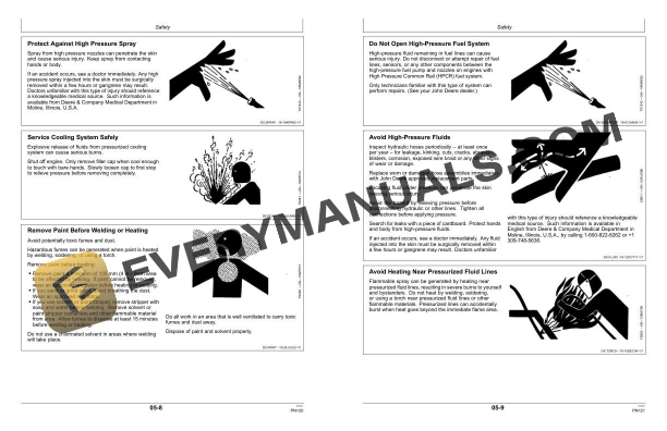 John Deere PowerTech M 2.4L 3.0L OEM Diesel Engine Operator Manual OMRG34851 4 John Deere PowerTech M 2.4L 3.0L OEM Diesel Engine Operator Manual OMRG34851 - Image 2