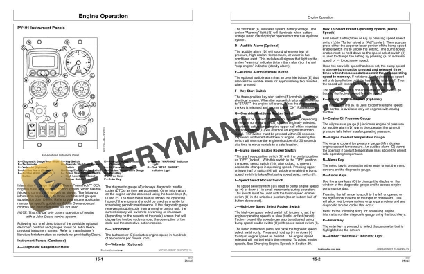 John Deere PowerTech M 4.5L OEM Diesel Engine Operator Manual OMRG37708 4 John Deere PowerTech M 4.5L OEM Diesel Engine Operator Manual OMRG37708 - Image 2