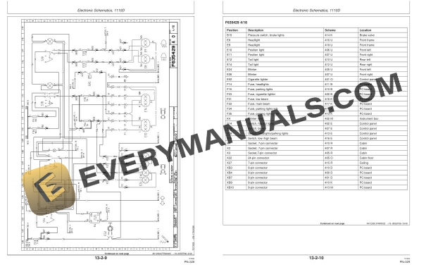 John Deere 1110D Forwarder Operator Manual OMF070966 2 John Deere 1110D Forwarder Operator Manual OMF070966 - Image 2