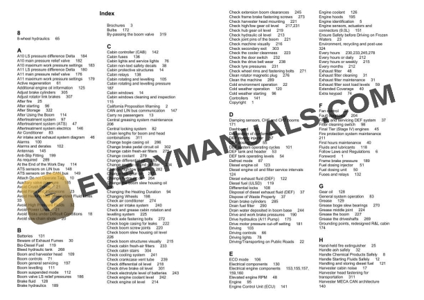 John Deere 1270G Final Tier 4 CTL Harvester Operator Instruction F690005 4 John Deere 1270G Final Tier 4 CTL Harvester Operator Instruction F690005 - Image 2