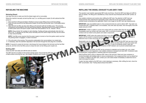John Deere 1470G Final Tier 4 CTL Harvester Operator Instruction F708922 2 John Deere 1470G Final Tier 4 CTL Harvester Operator Instruction F708922 - Image 2