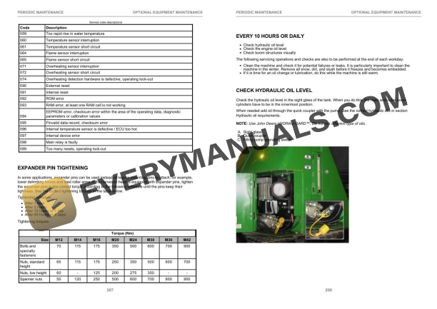 John Deere 1910E Tier 2 CTL Forwarder Operator Instruction F670648 2020 4 John Deere 1910E Tier 2 CTL Forwarder Operator Instruction F670648 2020 - Image 2