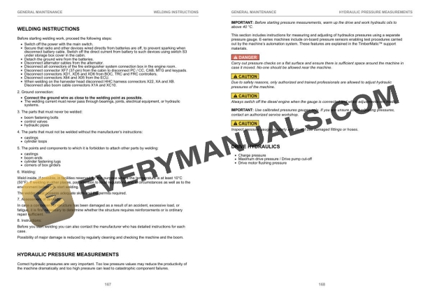 John Deere 1910E Tier 3 CTL Forwarder Operator Instruction F722449 2 John Deere 1910E Tier 3 CTL Forwarder Operator Instruction F722449 - Image 2