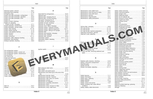 John Deere 770D Harvester Operator Manual OMF067023 4 John Deere 770D Harvester Operator Manual OMF067023 - Image 2