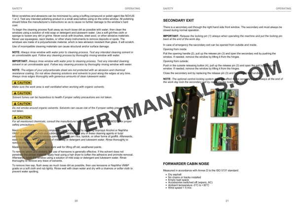 John Deere 910G, 1010G Final Tier 4 CTL Forwarder Operator Instruction F712253 2 John Deere 910G, 1010G Final Tier 4 CTL Forwarder Operator Instruction F712253 - Image 2
