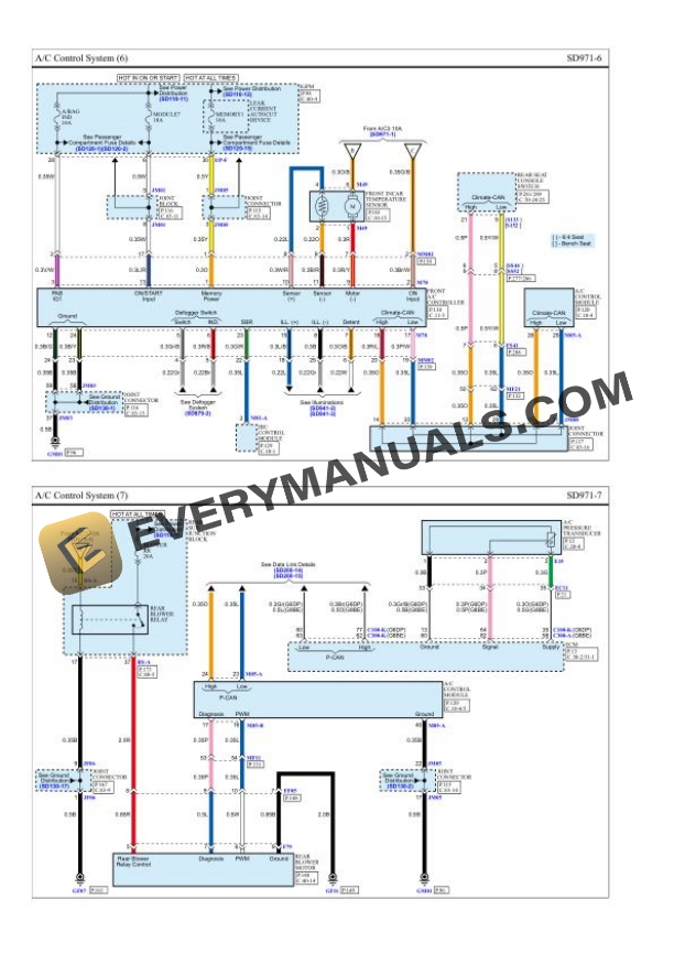 Genesis G90 RWD (H1) 2021 Wiring Diagrams V6-3.3L Turbo.pdf 4 Genesis G90 RWD (H1) 2021 Wiring Diagrams V6-3.3L Turbo.pdf - Image 2