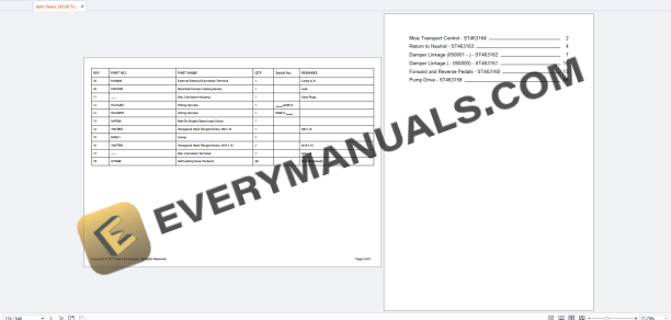 John Deere 2653B Trim and Surrounds Mower Parts Catalog PC9587 19OCT23 PDF 6 John Deere 2653B Trim and Surrounds Mower Parts Catalog PC9587 19OCT23 PDF - Image 4