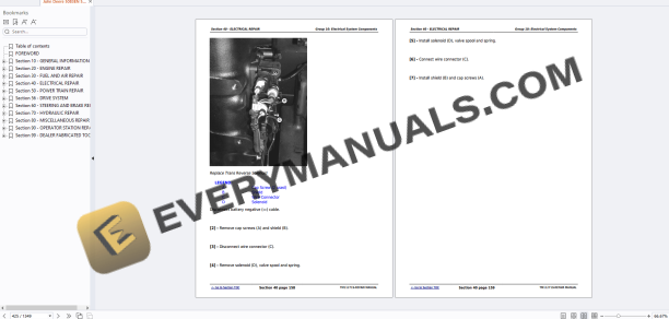 John Deere 5083EN 5093EN 5101EN 5083E 5083EN 5093E 5101E Tractor Repair Manual TM112719 PDF 5 John Deere 5083EN 5093EN 5101EN 5083E 5083EN 5093E 5101E Tractor Repair Manual TM112719 PDF - Image 3