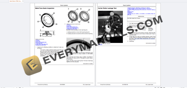 John Deere 700L Crawler Dozer Repair Manual TM14427X019 PDF 5 John Deere 700L Crawler Dozer Repair Manual TM14427X019 PDF - Image 3