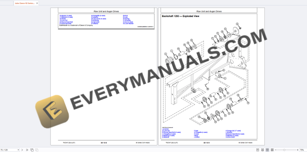 John Deere 90 Series Corn Heads - (705101-) Technical Manual TM2167 20AUG07 PDF 4 John Deere 90 Series Corn Heads - (705101-) Technical Manual TM2167 20AUG07 PDF - Image 2
