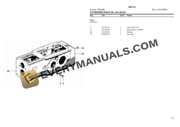Deutz-Fahr 2003 GI Tractor Parts Catalog PDF 4 Deutz-Fahr 2003 GI Tractor Parts Catalog PDF-2