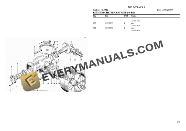 Deutz-Fahr 2003 INTRACK 1 Tractor Parts Catalog PDF-3