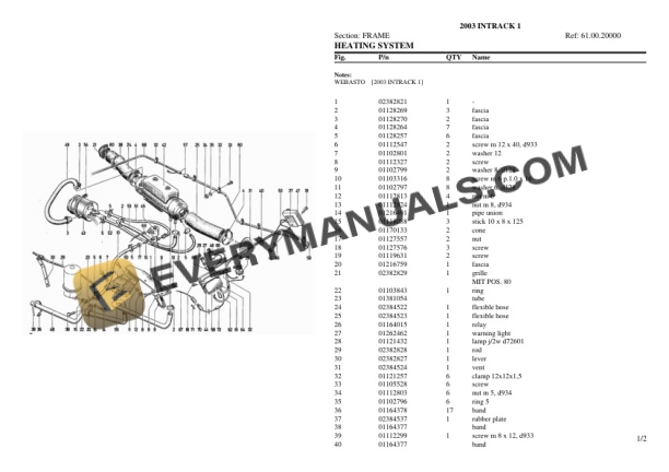 Deutz-Fahr 2003 INTRACK 1 Tractor Parts Catalog PDF-5