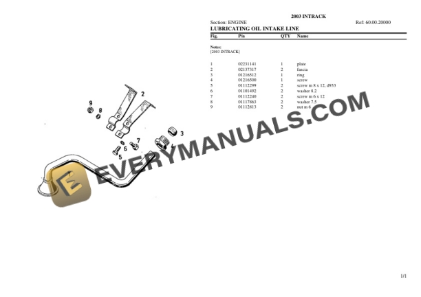 Deutz-Fahr 2003 INTRACK Tractor Parts Catalog PDF-2