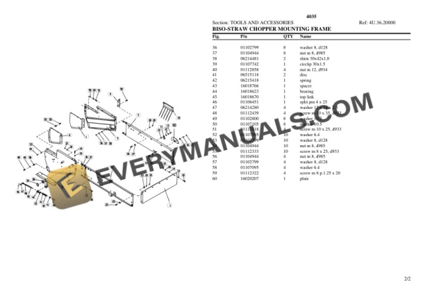 Deutz-Fahr 4035 Tractor Parts Catalog PDF-3