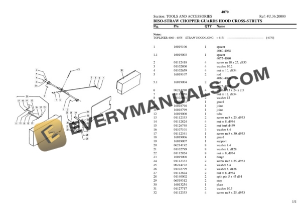Deutz-Fahr 4070 Tractor Parts Catalog PDF-4