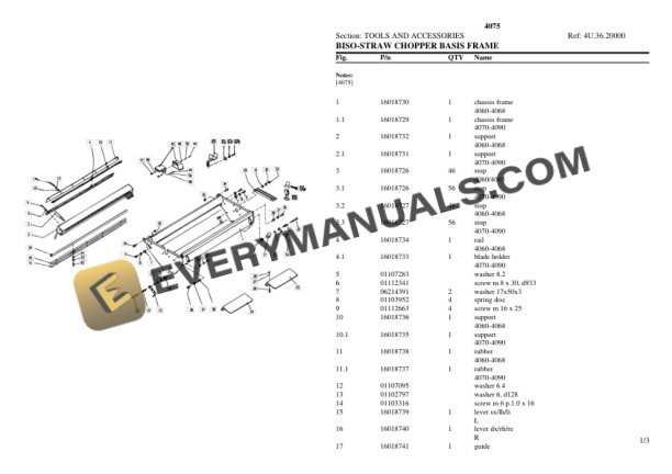 Deutz-Fahr 4075 Tractor Parts Catalog PDF-2