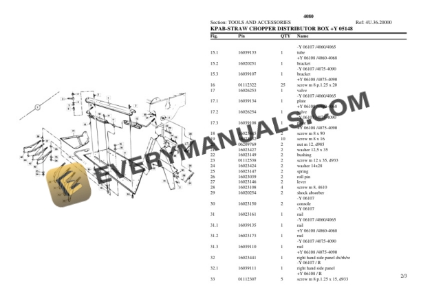 Deutz-Fahr 4080 Tractor Parts Catalog PDF-4