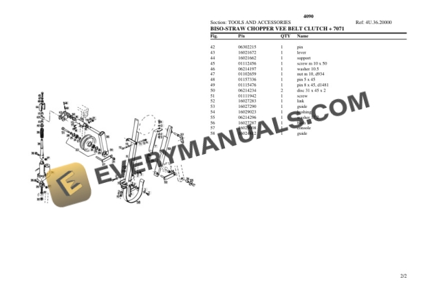 Deutz-Fahr 4090 Tractor Parts Catalog PDF-3