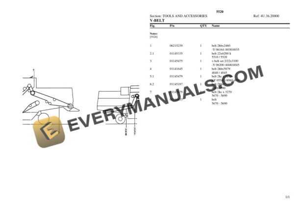 Deutz-Fahr 5520 Tractor Parts Catalog PDF-3