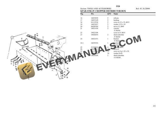 Deutz-Fahr 5520 Tractor Parts Catalog PDF-4